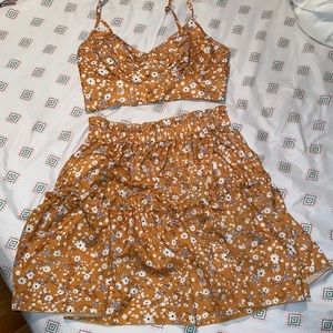 cute two piece outfit from Shein